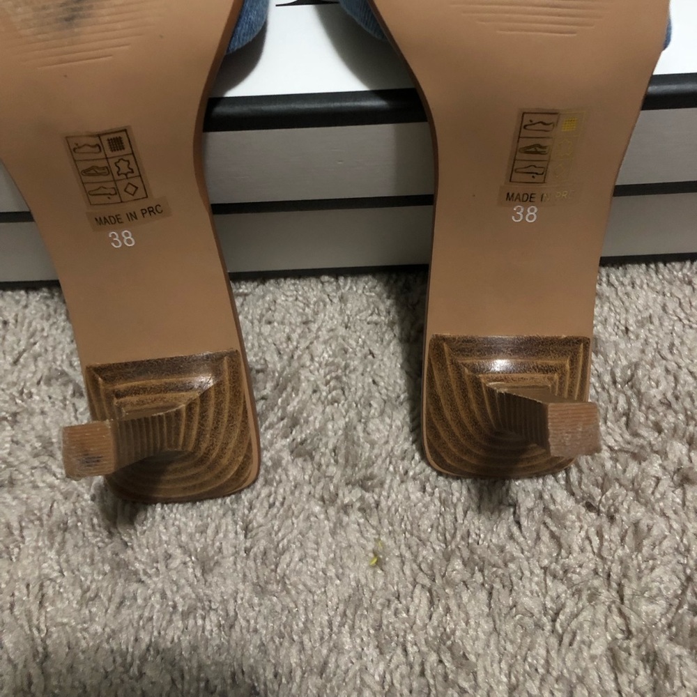 Senso denim sandals size 38 - Picture 6 of 9